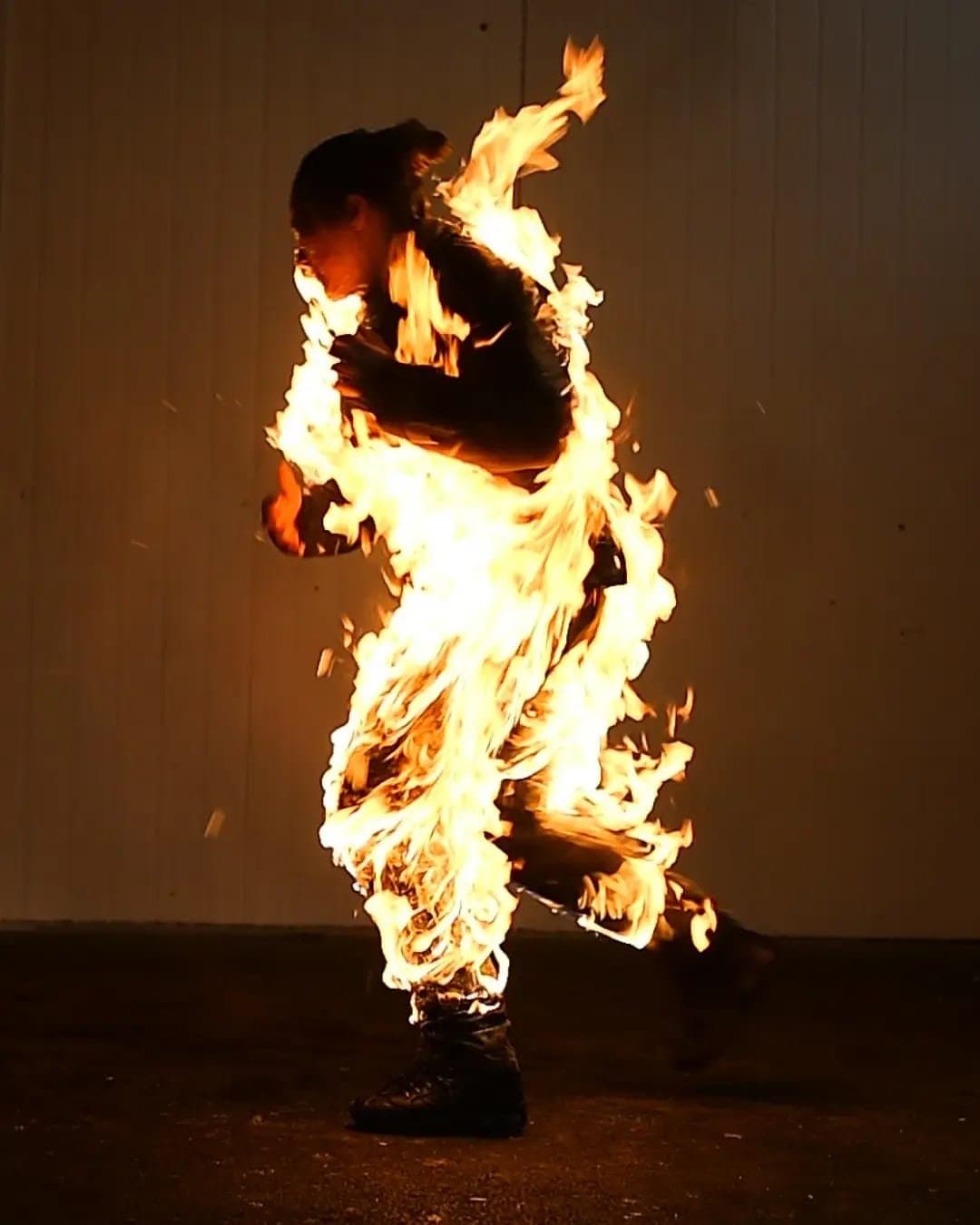 Full body burn